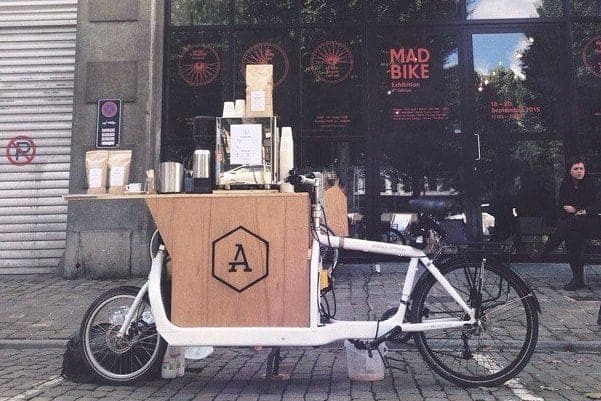 Apex, Brussels, coffee bike