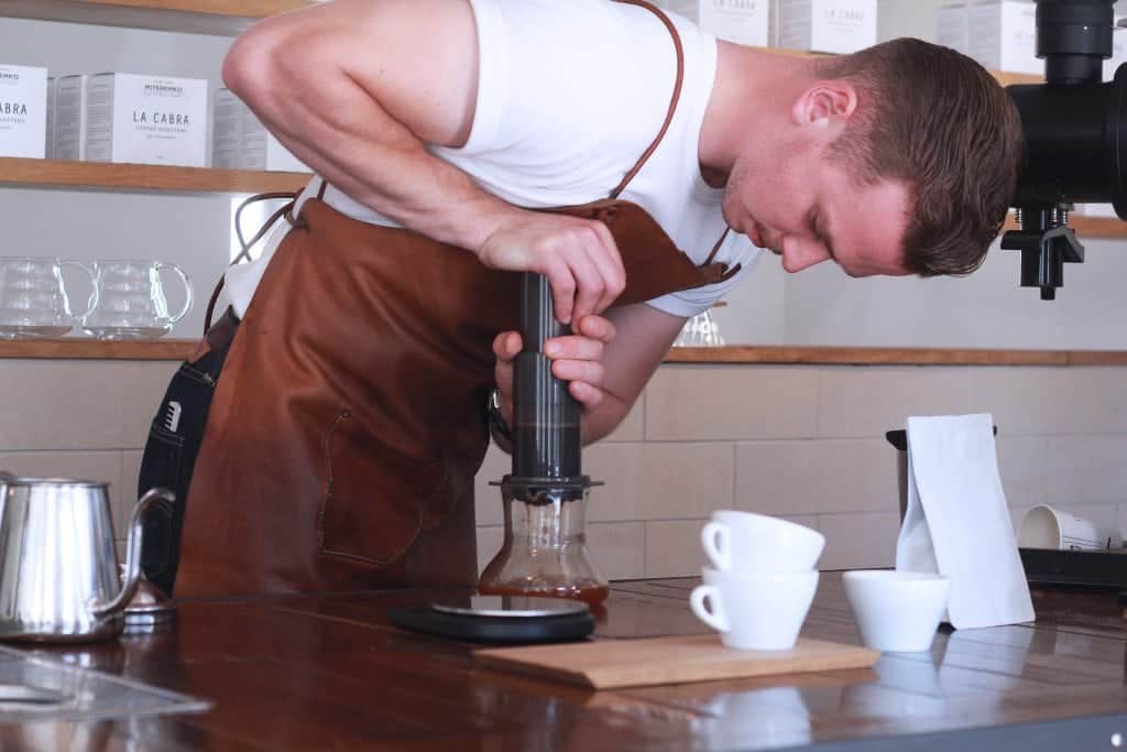 lacabra, aarhus, denmark, barista