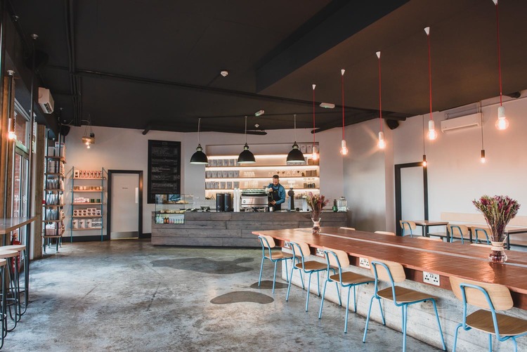 Established Coffee interior