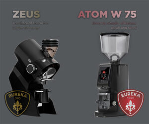 Eureka Zeus & Atom W75 at European Coffee Trip