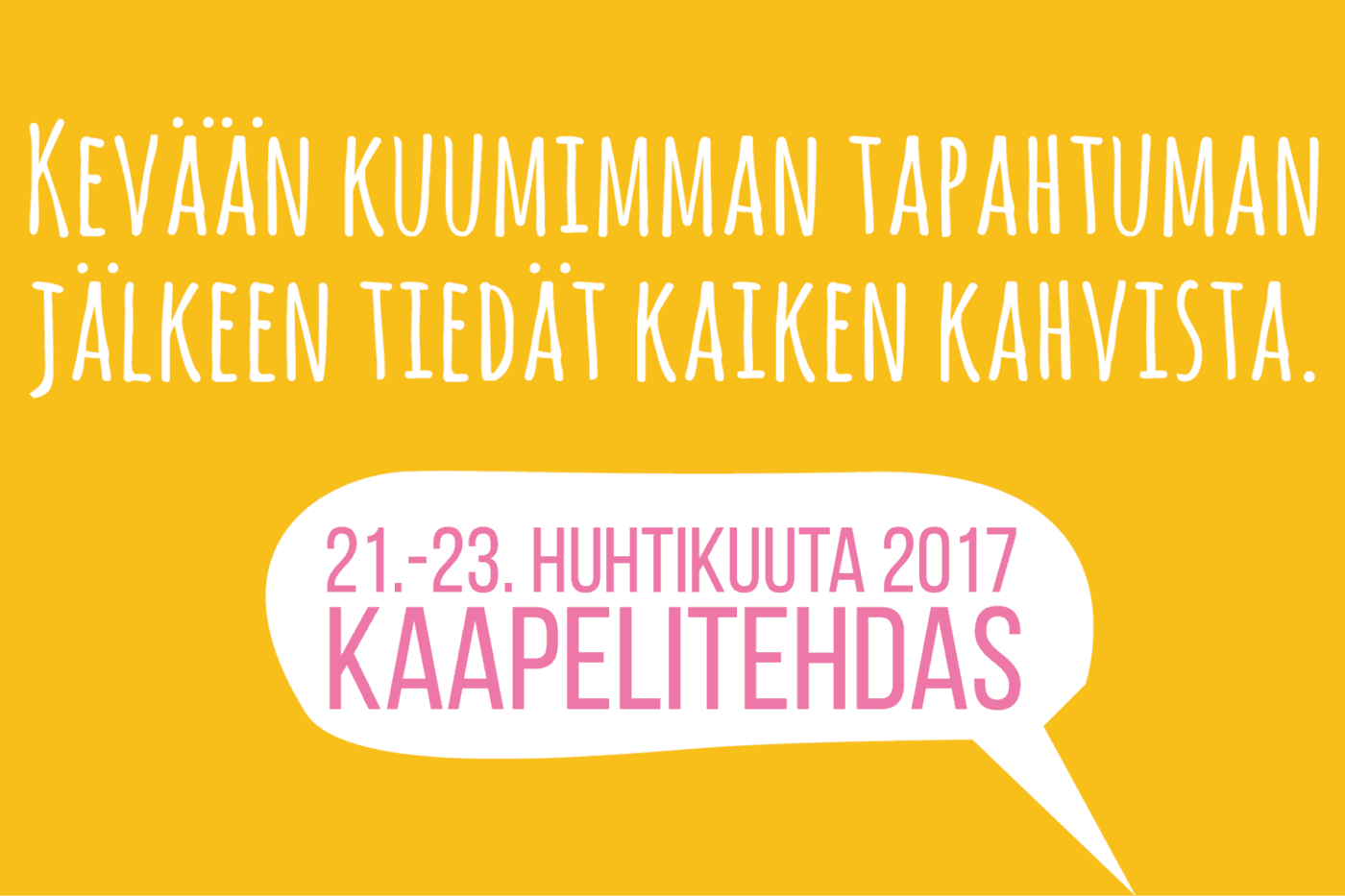 Helsinki Coffee Festival 2017