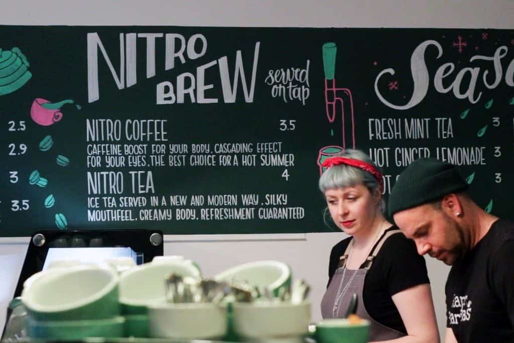 Nitro Coffee - Happy Baristas 2