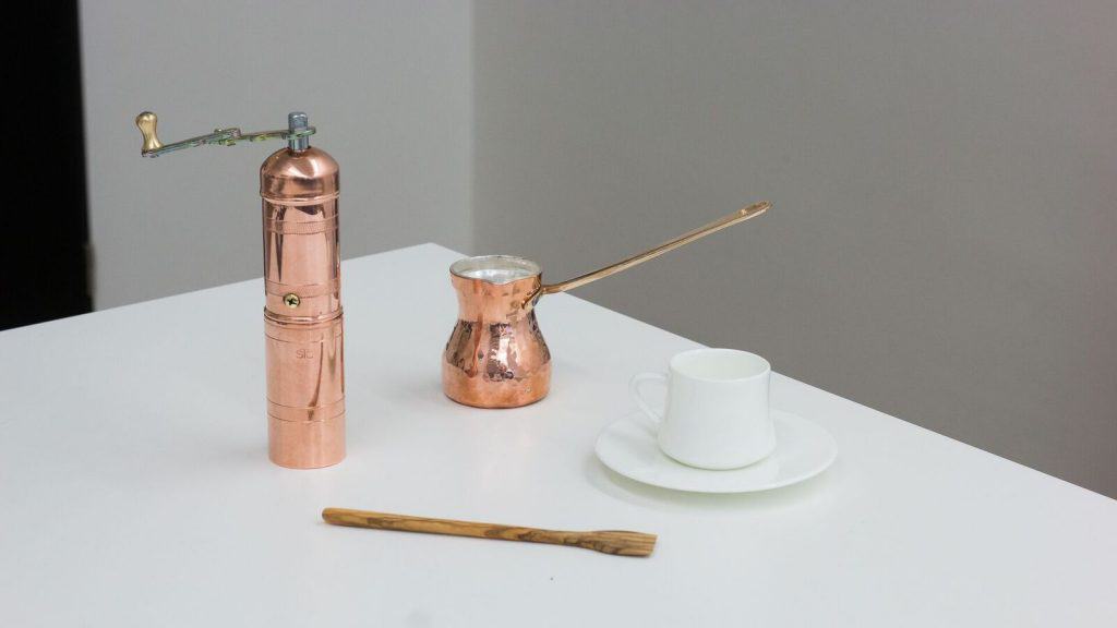 Specialty Turkish Coffee Copper Hand Grinder