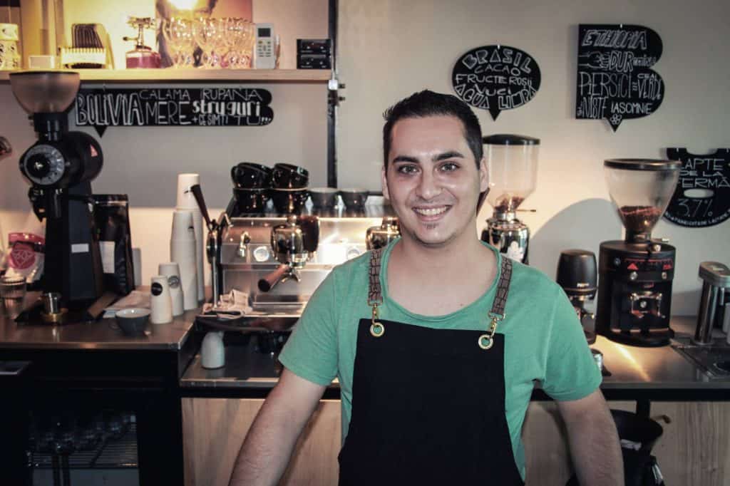 Paul Ungureanu of bob coffee lab