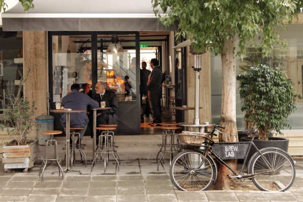 UK Cypriot owned speciality coffee shop Bean + Brew in Wood Green