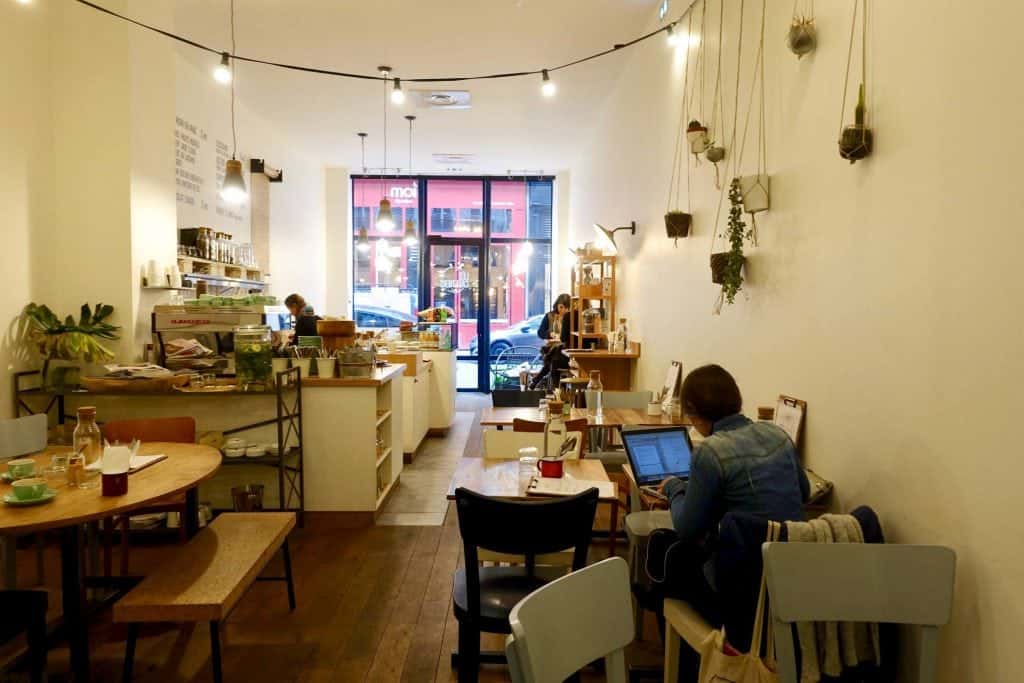 Interior of Les Cafetiers, Lyon