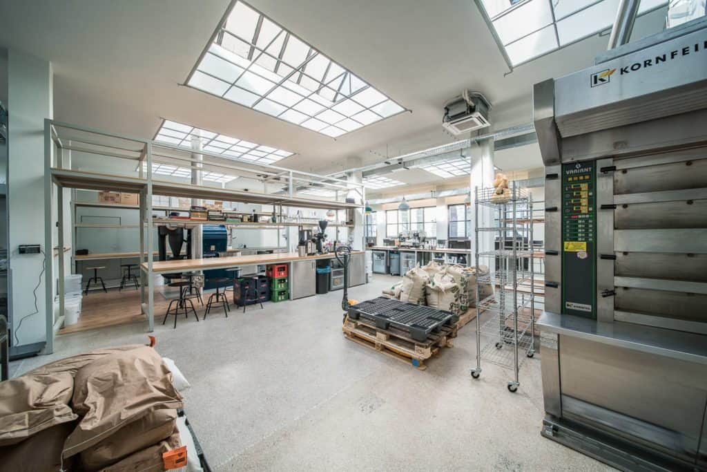 A view of the bakery at Alf&Bet