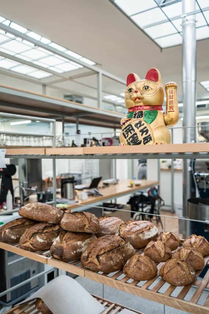 Loaves of bread at Alf&Bet