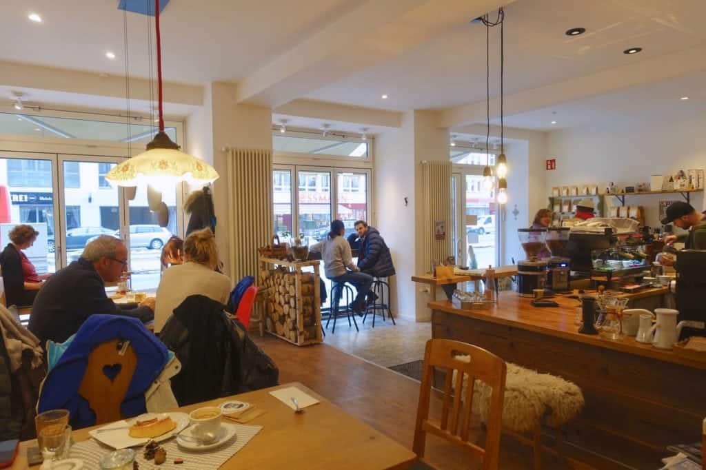 Vogelmaier Kaffeerösterei, interior