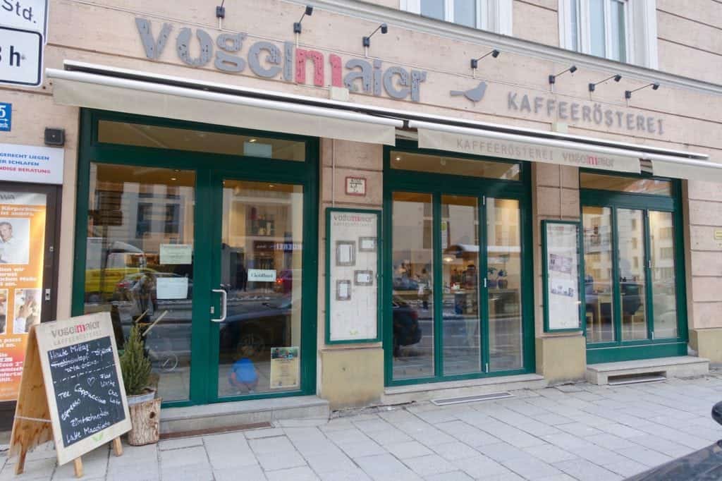 Vogelmaier Kaffeerösterei, outside view