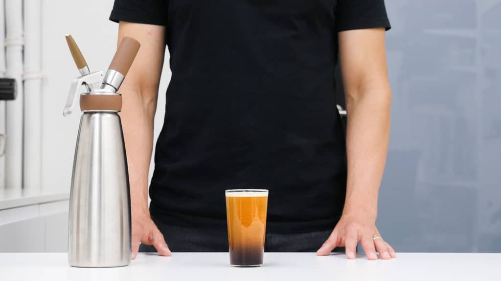 Making Nitro Cold Brew with Nitro Whip from iSi