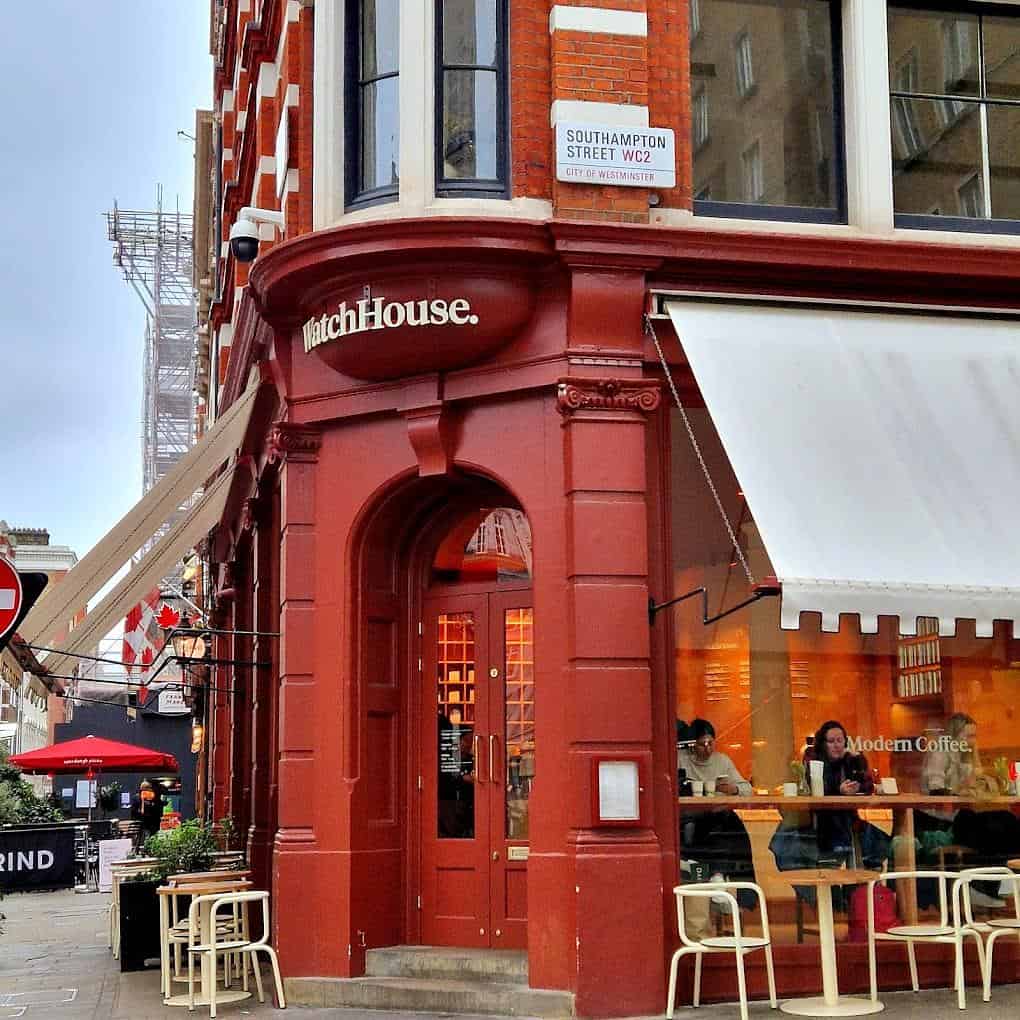 WatchHouse Covent Garden London United Kingdom European Coffee Trip