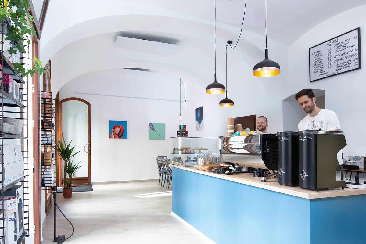 The Pelican Coffee Company Vienna, Austria European Coffee Trip