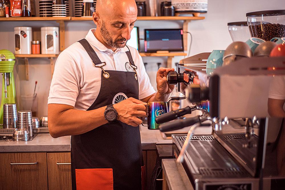 Bike & Bean Coffee Station Limassol, Cyprus European Coffee Trip